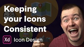 How to keep your icons looking consistent | Ep 3/30 [Icon Design in Adobe XD]