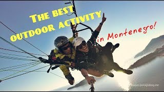 Budva Paragliding Montenegro - The best outdoor activity for you!