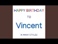 Happy Birthday To Vincent - Classical