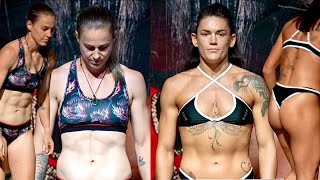 UNDEFEATED vs UNDEFEATED | Taylah Gentzin • Shauna Brown ( O’Keeffee ) FULL WEIGH IN | RIPPED!