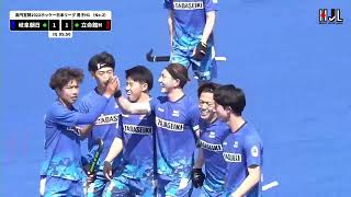 HJL2022【H1】PCから２得点を決めてPOM選出／FB24 千葉 健寛（岐阜朝日クラブ BLUE DEVILS）