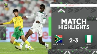 South Africa🆚 Nigeria | Highlights - #TotalEnergiesAFCONU17 2023 - MD3 Group B