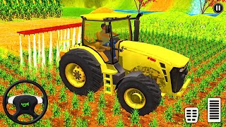 Real Farming Tractor Driving 2020 - Wheat Farm Harvester - Android Gameplay