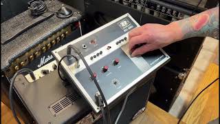 Vintage Dynacord EC 280 Analog Echo delay chorus demo D-Town Guitar