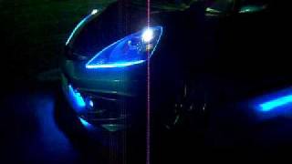 HONDA FIT(JAZZ)  My own outside a car illuminations LED.AVI