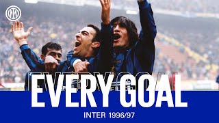 EVERY GOAL! | INTER 1996/97 | Djorkaeff, Ince, Zamorano, Zanetti and many more... ⚽⚫🔵