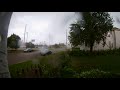 derecho storm in ottawa illinois on 8 10 2020 showing transformer explosion.