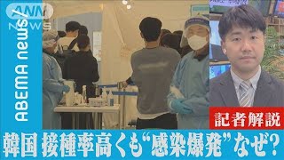 韓国で“感染爆発”なぜ？　日本超える接種率も・・・【記者解説】(2021年11月24日)