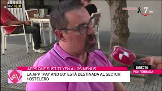 'Pay and go' sustituye los menús y el pago en efectivo en establecimientos hosteleros| Vamos a ver
