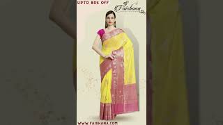 Beautiful Collection Of Top Chanderi Sarees | Faishana Belong To Banaras.