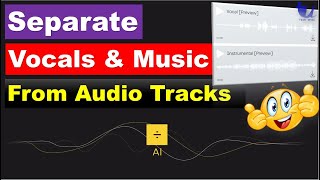 Extract Vocal and Instrumental Tracks from any Audio | Audio Splitting | Lalal.ai [Hindi/Urdu]