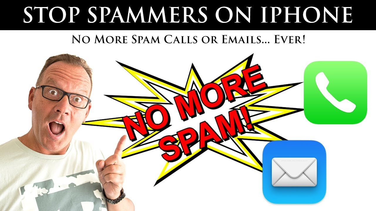 BLOCK Spam Calls And Email FOREVER- Super Easy For IPhone. - YouTube