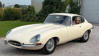 Jaguar E-type 1962 - test drive / sound / onboard / for sale