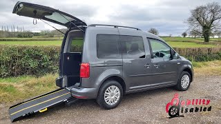 2017 VW Caddy Life 2.0TDi Automatic Wheelchair Access Mobility Vehicle