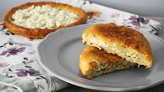 Τηγανόψωμο - Τυρόψωμο - Tiganopsomo, fried bread | Greek Cooking by Katerina