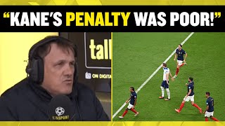🔥 Tony Cascarino reacts to Harry Kane's 'poorly' missed penalty for England vs France...