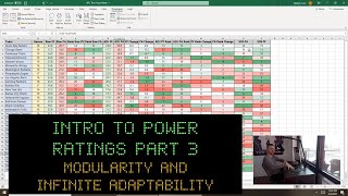 Intro to Power Ratings Part 3: Preparing Multiple Statistics with Modularity \u0026 Infinite Adaptability