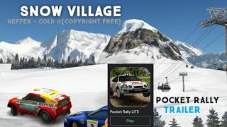 Pocket Rally Snow Village Trailer~Cold ❄