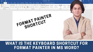 Format Painter In Word Format Painter Shortcut Word How To Use Format Painter In Ms Word ...