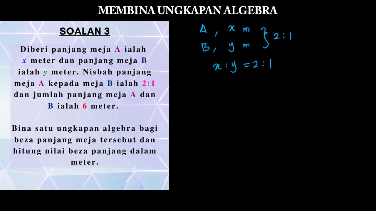 Soalan Ungkapan Algebra Tingkatan 1 - Tingkatan 1 Matematik Ungkapan ...