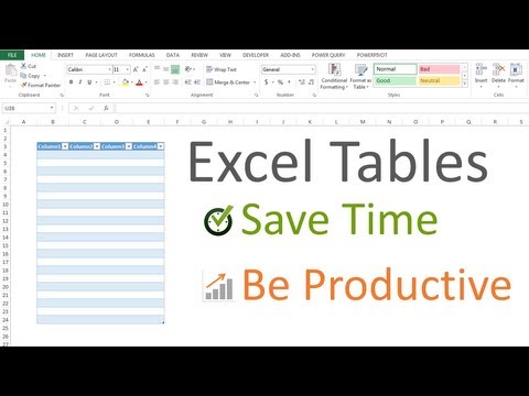 Учебник по таблицам Excel: руководство для начинающих для Windows и Mac