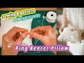 🧵 How to Make Wedding Ring Bearer Pillow / Cushion × Sewing Tutorial