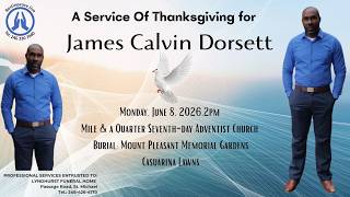 Live Stream of Funeral Service for James Calvin Dorsett