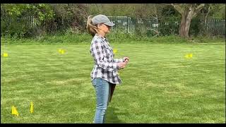 Dowsing with John Baker - Searching for a subsurface feature.
