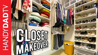 Budget-friendly Closet Makeover with Closet Evolution