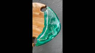 How to Make a Green Epoxy Resin Table