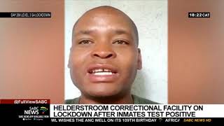 Helderstroom prison placed on lockdown after 87 inmates tested positive for COVID-19