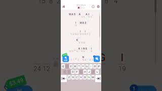 cryptogram: word logic puzzles (code 1492) level 25