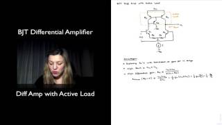 BJT Diff Amp: Active Load