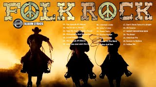 Top Folk Rock And Country Music 70s 80s 90s With Lyrics | Greatest Hits Folk Rock Country Music