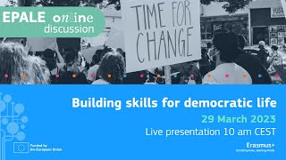 EPALE Discussion: Building skills for democratic life