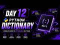 Python Dictionary Tutorial for Beginners |Day 12 |Keys, Values & Methods Explained |Python for AI/ML