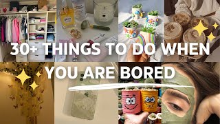 Things to Do when you are Bored✨ |30+  Things to do when you are bored at home🎨✨