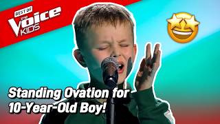 VIRAL SENSATION Bjarne Impresses Everyone on The Voice Kids 2024! 😮