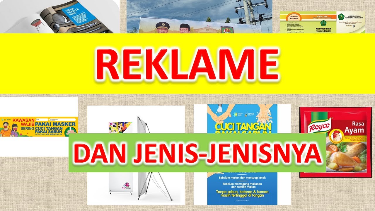 Pengertian Reklame Dan Poster – Lukisan