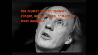 Herman Van Veen - opzij opzij opzij + lyrics