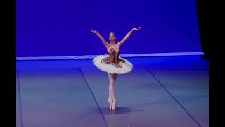 Teodora Dvoretski , age 16, YAGP 1st place , Semi finals. Gamzatti Variation