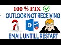 Fix for Outlook Not Updating Email Without a Restart | Outlook Not Updating Emails Unless Restarted