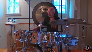 Steve Smith - Drumset Solo For Neil Peart - Seven and a Half (15/8)
