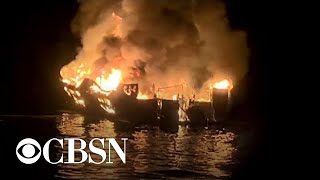 34 people unaccounted for after boat fire off California coast