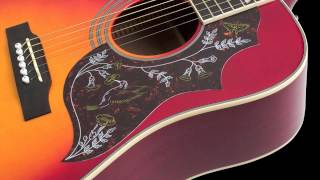 The Epiphone Hummingbird Acoustic Guitar