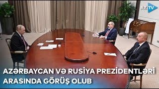 Soçidə Azərbaycan, Rusiya və Ermənistan liderlərinin üçtərəfli görüşü keçirilir – BİRBAŞA BAĞLANTI