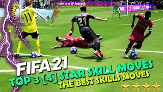 FIFA 21 TOP 3 4* STAR SKILL MOVES | The BEST Skill Moves in FIFA 21 | FIFA 21 Skill Move Tutorial