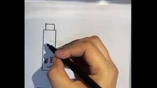 Lets Draw A Cute things | How to Draw Cute Mascara | drawing | Drawing Mascara Easy Step by step