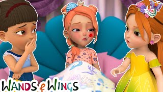 Sick Song | Princess is Sick | Princess Songs and Nursery Rhymes - Wands and Wings