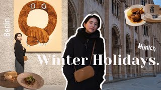 【TRAVEL VLOG / ドイツ】Winter holidays in Berlin and Munich / 今年のクリスマスはドイツへ